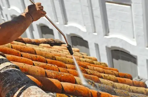 Nettoyage de toitures - Saint-Marc à Frongier